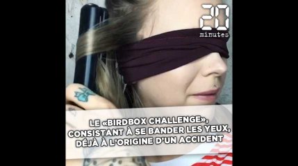 «Le Bird Box Challenge», le défi qui consiste à se bander les yeux, déjà à l'origine d'un accident