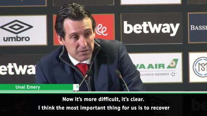 Télécharger la video: Finishing in the top four will be difficult - Emery