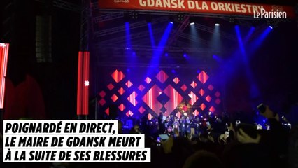 Le maire de Gdansk, poignardé en public, succombe à ses blessures