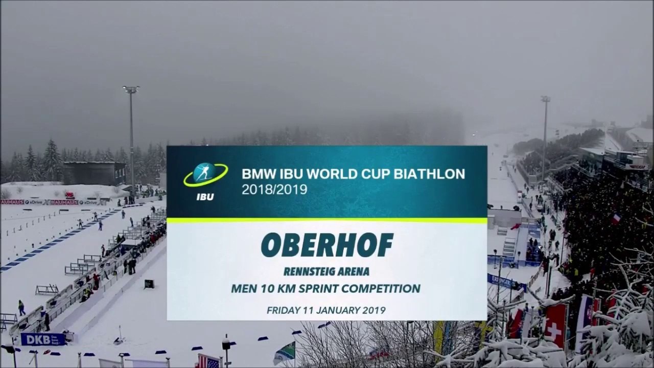 CdM biathlon - sprint H d'Oberhof, 11 janvier 2019 (partie 1 sur 2)