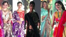 Helly Shah, Aishwarya Sakhuja, & other TV actresses walk the ramp to support Be With Beti |FilmiBeat