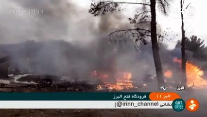 13 Tote bei Flugzeugunglück im Iran