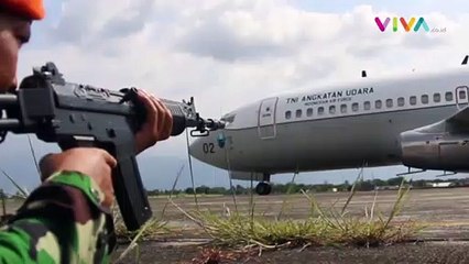 Lewat NKRI Tanpa Izin, Pesawat Asing Diturunkan Paksa TNI AU