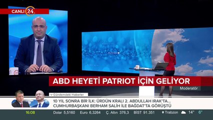 ABD heyeti Patriot için geliyor