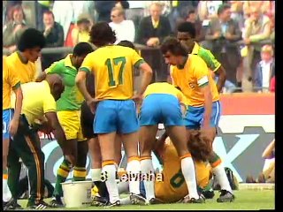 BRESIL  -  ZAIRE         - 1974 -