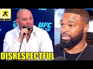 Disrespectful Dana White is stepping over the boundaries and is being ridiculous,DC on Jon Jones