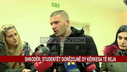 SHKODËR, STUDENTËT DORËZOJNË DY KËRKESA TË REJA