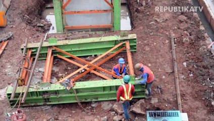LRT Jabodebek Sudah Separuh Jalan