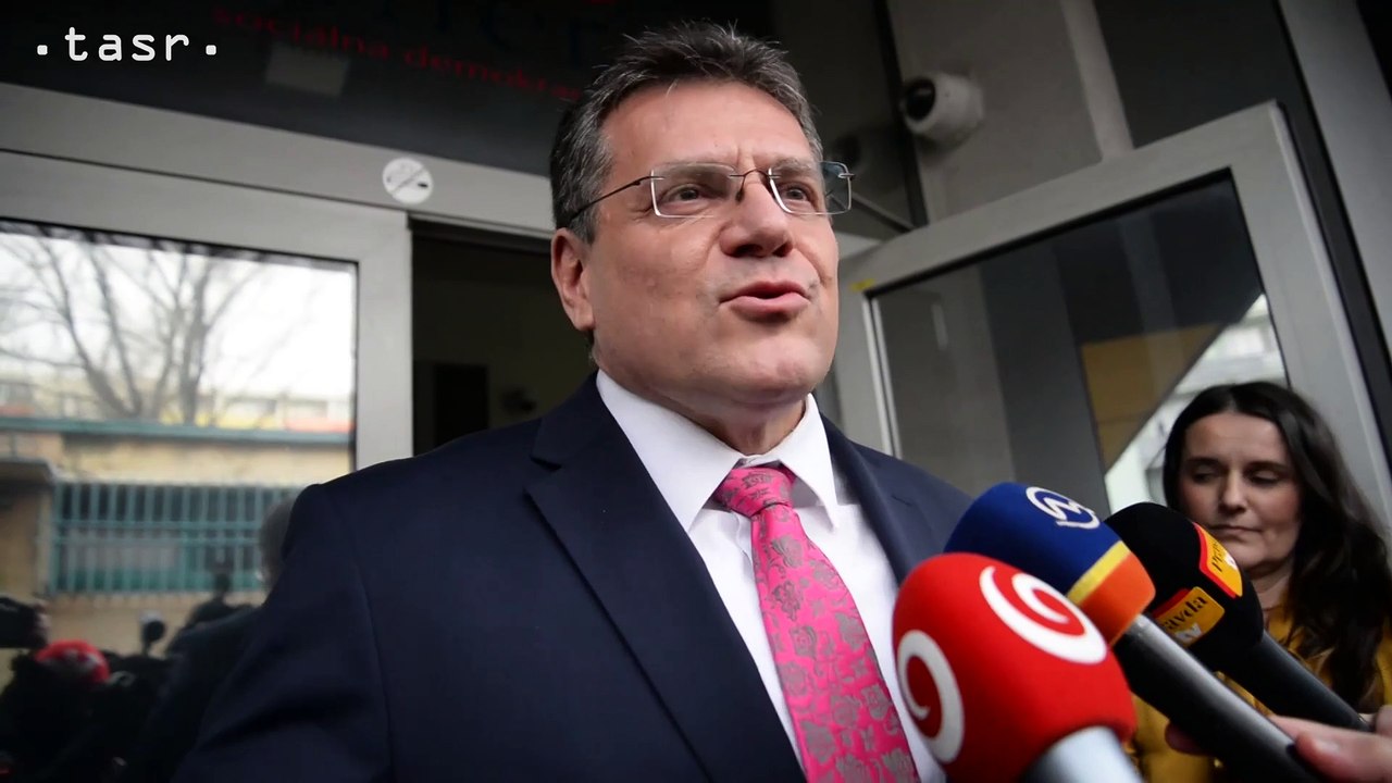 Maroš Šefčovič sa v priebehu najbližších dní vyjadrí ku kandidatúre na prezidenta SR