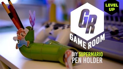 Game Room: How to Make Super Mario Pen Holders