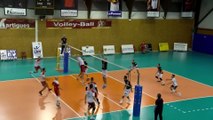 Quelques points du match Martigues - AMSL Fréjus Volley