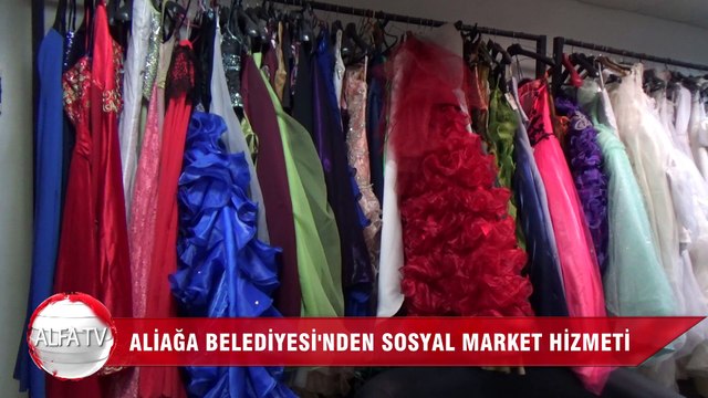 Aliağa Belediyesi'nden Sosyal Market Hizmeti
