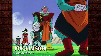 Joaquim Sota doblant altres sèries d'anime.