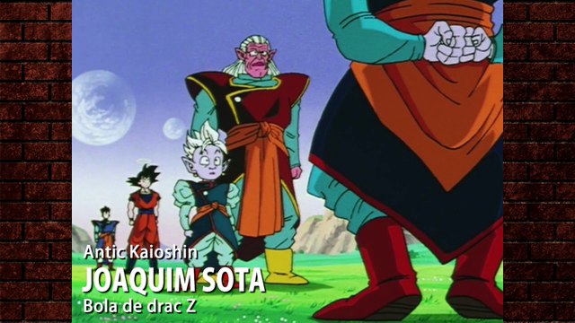 Joaquim Sota doblant altres sèries d'anime.
