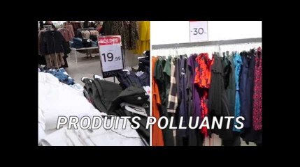 Les vêtements génèrent beaucoup de pollution dès leur confection