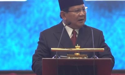 Prabowo Sampaikan Pidato Kebangsaan, Singgung Harga Sembako dan Utang Pemerintah