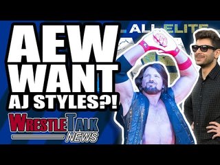 AEW WANT AJ STYLES?! New WWE Tournament Announced! | WrestleTalk News Jan. 2019