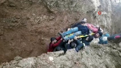 İşçiler güçlükle çıkarttı: Göçük altında kalan müteahhit hayatını kaybetti