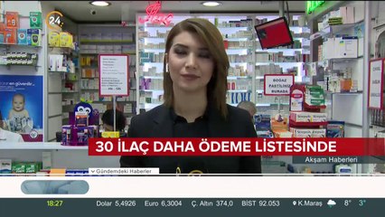 SGK 30 ilacı daha ödeme listesine aldı