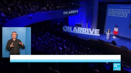 Le Pen launches European elections campaign