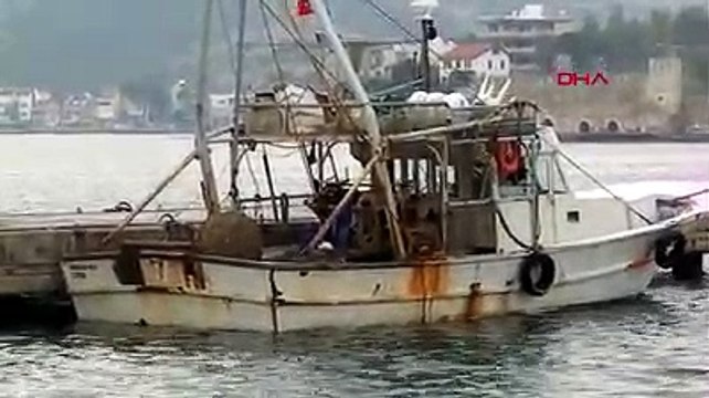 Balıkçının ağına mayın takıldı