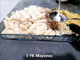 YOĞURTLU MAKARNA SALATASI