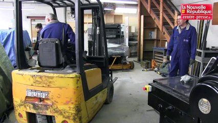 VIDEO. Poitiers : l'imprimerie des ateliers de l'ESAT ESSOR de Châlons déménage