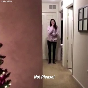 Guy Surprises Girlfriend With Rescue Puppy For Christmas