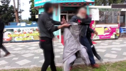 Ehliyetsiz motosiklet sürücüsü ile babası arasındaki gerginliği polis önledi - ADANA