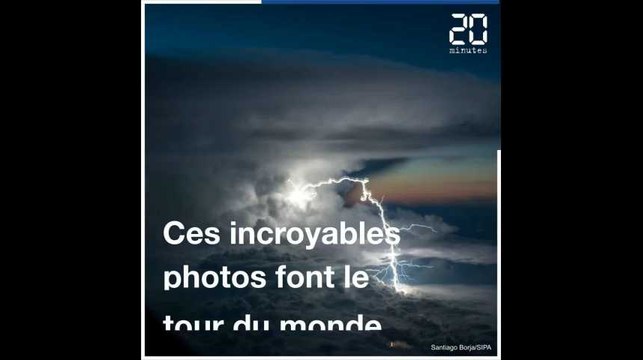 Les incroyables photos du pilote des tempêtes