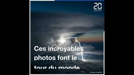 Les incroyables photos du pilote des tempêtes
