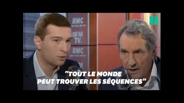 Le Rassemblement national n'a jamais fait siffler les médias? Bourdin lui rafraîchit la mémoire