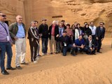 مشاهير مصريون في جولة سياحية لا تُنسى في مدينة العلا التاريخية