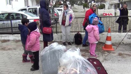 Balıkesir Fırtınanın Sürüklediği Kaçakları Sahil Güvenlik Kurtardı