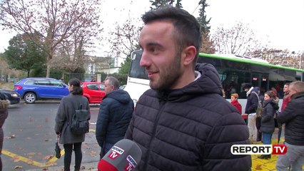 Problemet e transportit publik në Tiranë, qytetarët: Vonesa në stacione, kushte të këqija