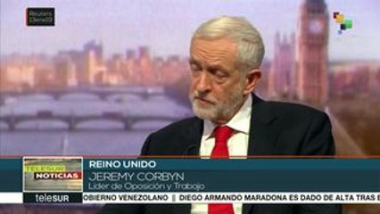 Jeremy Corbyn asegura que Brexit sin acuerdo traería perjuicios a RU