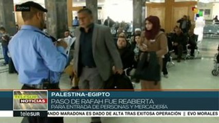 Egipto abre su paso fronterizo en Rafah solo hacia Gaza