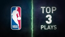 Top 3 plays - Curry drops from distance, whilst Doncic displays behind-the-back assist