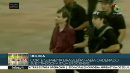 Detiene interpol en Bolivia al italiano prófugo Césa Evatisti