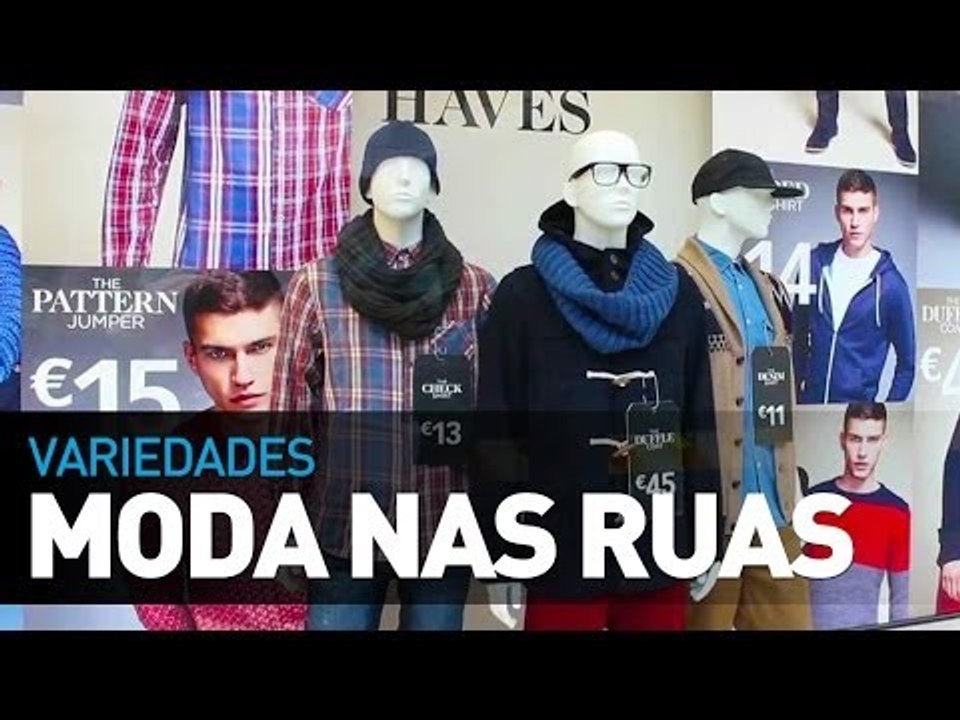 Moda nas ruas em Dublin- E-Dublin TV