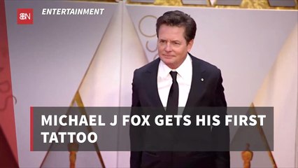 Michael J. Fox Gets A Tattoo That Has Meaning For Him