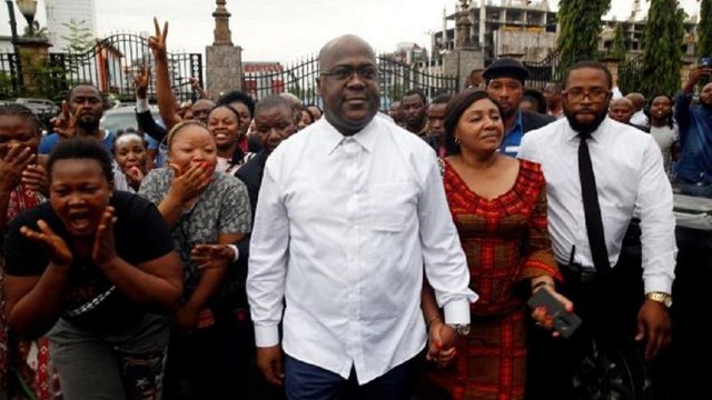 La joie des partisans de Félix Tshisekedi, vainqueur de la présidentielle du 30 décembre en RDC [No Comment]