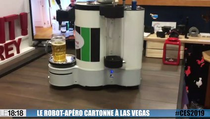 Vidéo CES 2019 : le robot-apéro a cartonné à Las Vegas