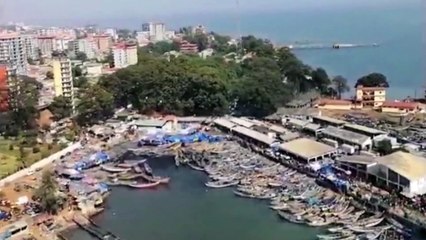 Conakry vue d'en haut