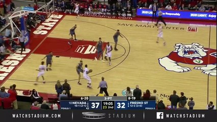 No. 10 Nevada vs. Fresno State Basketball Highlights (2018-19)