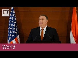 Pompeo says US will not leave Mideast until terror fight is over