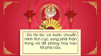 MS Tử vi tài lộc của tuổi Dần khi bước sang năm Kỷ Hợi 2019