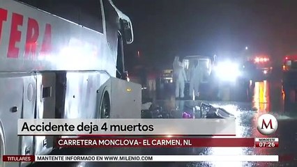 Muere familia tras accidente en la carretera a Monclova