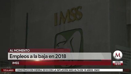 Desempleo en diciembre, el peor en 20 años: IMSS