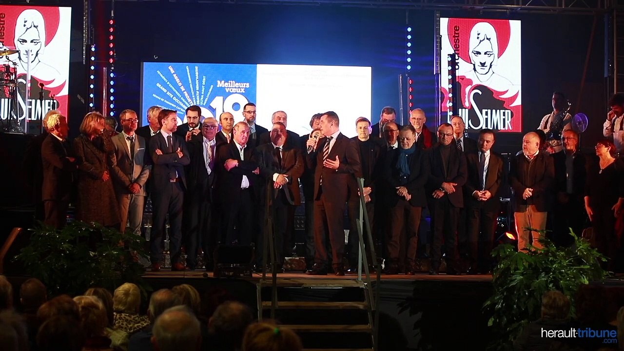 CEREMONIE - Des voeux d'unité pour les élus de la Communauté d'Agglomération Hérault Méditerranée